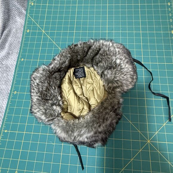 Trapper hat faux fur plaid one size - Picture 9 of 15